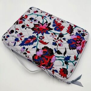 Vera Bradley Floral Quilted Organizer Case iPad Tablet Planner Pouch